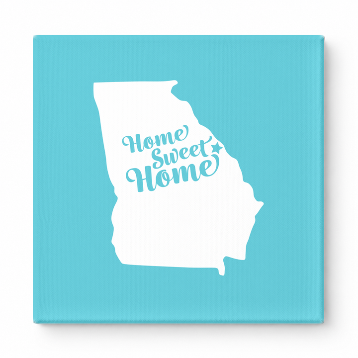 Home Sweet Augusta — Georgia State Silhouette