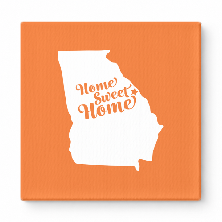 Home Sweet Augusta — Georgia State Silhouette