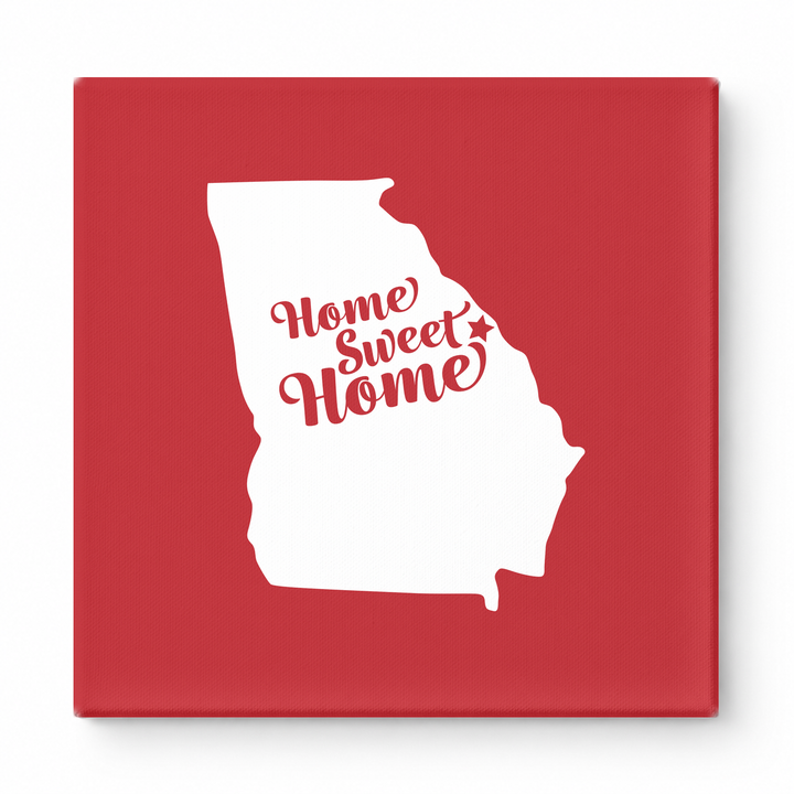 Home Sweet Augusta — Georgia State Silhouette