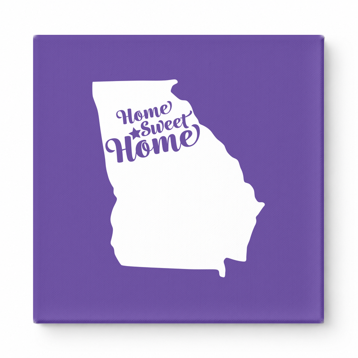 Home Sweet Atlanta — Georgia State Silhouette