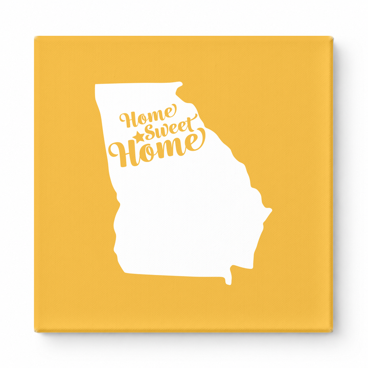 Home Sweet Atlanta — Georgia State Silhouette
