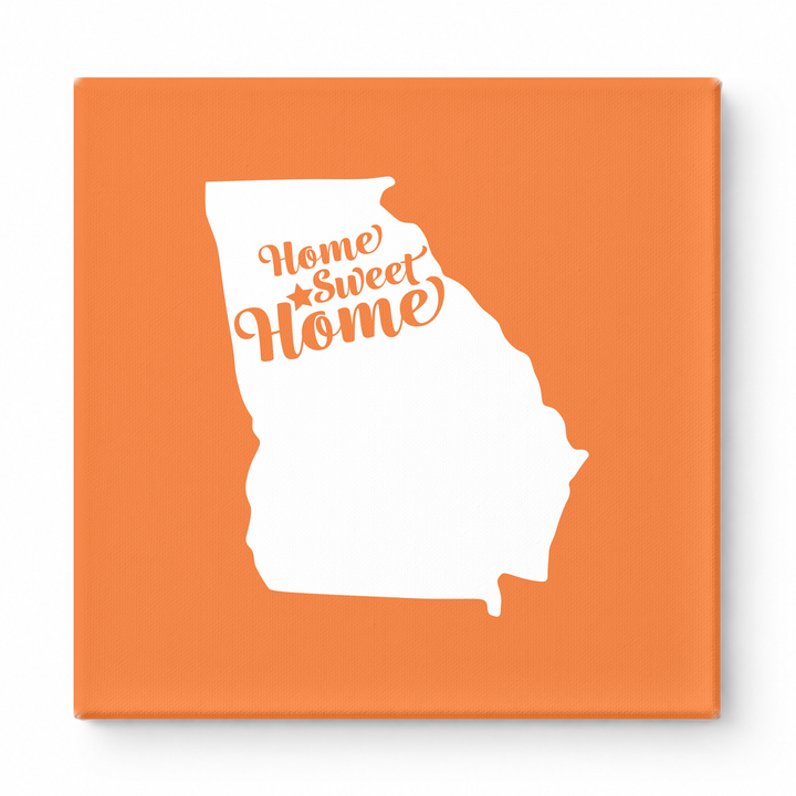 Home Sweet Atlanta — Georgia State Silhouette