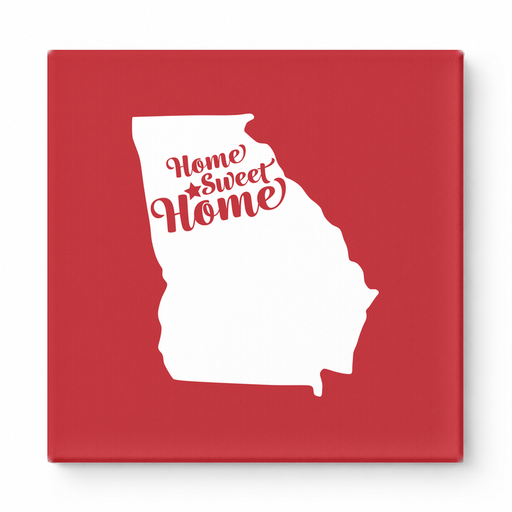 Home Sweet Atlanta — Georgia State Silhouette