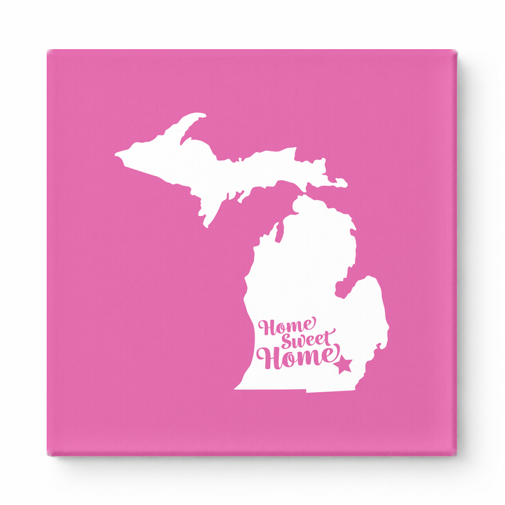 Home Sweet Lansing — Michigan State Silhouette