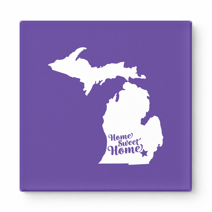 Home Sweet Lansing — Michigan State Silhouette