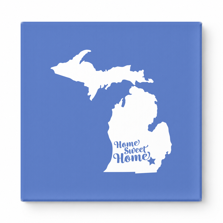 Home Sweet Lansing — Michigan State Silhouette
