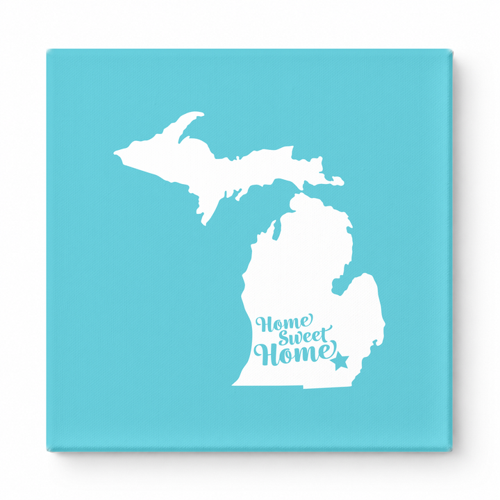 Home Sweet Lansing — Michigan State Silhouette