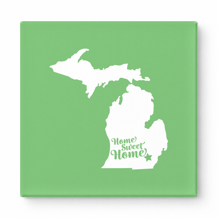 Home Sweet Lansing — Michigan State Silhouette