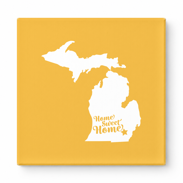 Home sweet Home — Michigan State Silhouette