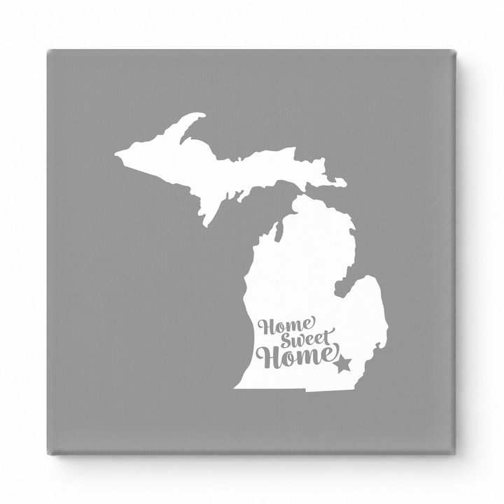 Home Sweet Lansing — Michigan State Silhouette