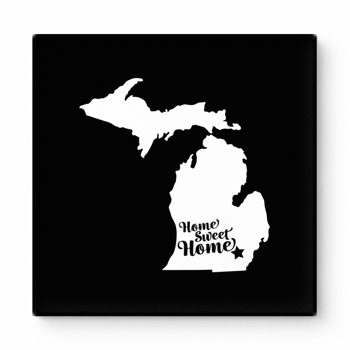 Home Sweet Home — Michigan State Silhouette