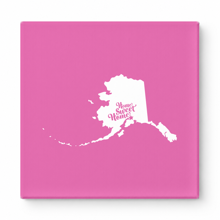 Home Sweet Home — Alaska State Silhouette