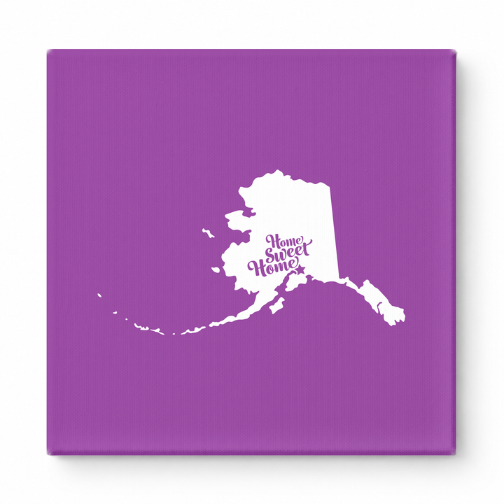 Home Sweet Home — Alaska State Silhouette