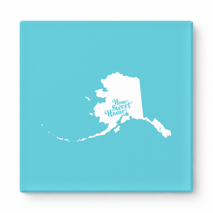Home Sweet Home — Alaska State Silhouette