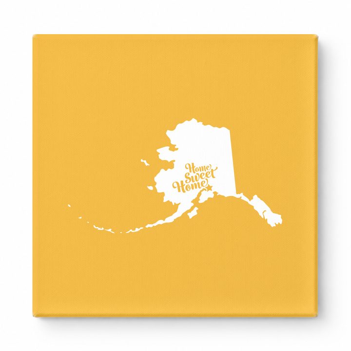 Home Sweet Home — Alaska State Silhouette