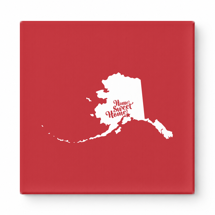 Home Sweet Home — Alaska State Silhouette