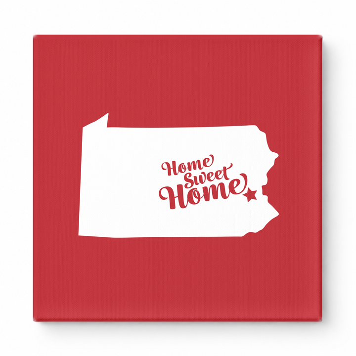 Home Sweet Harrisburg — Pennsylvania State Silhouette