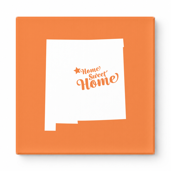 Home Sweet Santa Fe — New Mexico State Silhouette