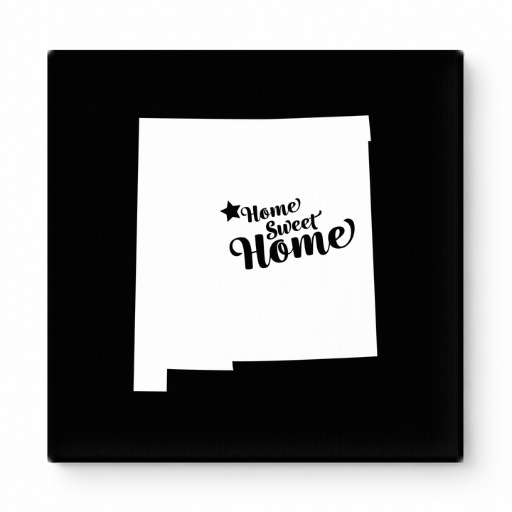 Home Sweet Santa Fe — New Mexico State Silhouette