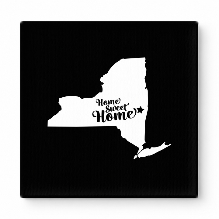 Home Sweet Home — New York State Silhouette
