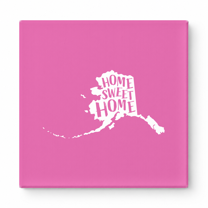 HOME SWEET HOME — Alaska State Silhouette
