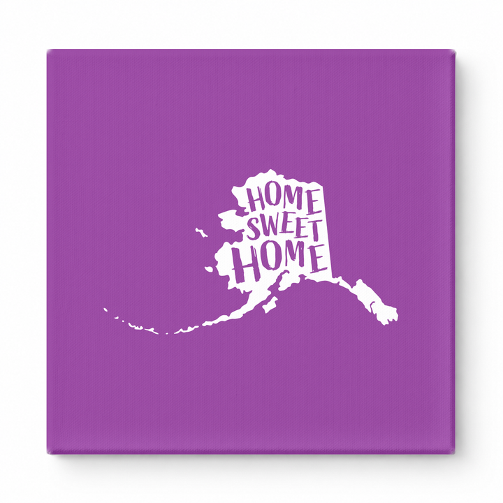 HOME SWEET HOME — Alaska State Silhouette