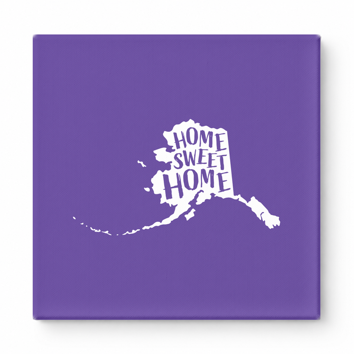 HOME SWEET HOME — Alaska State Silhouette