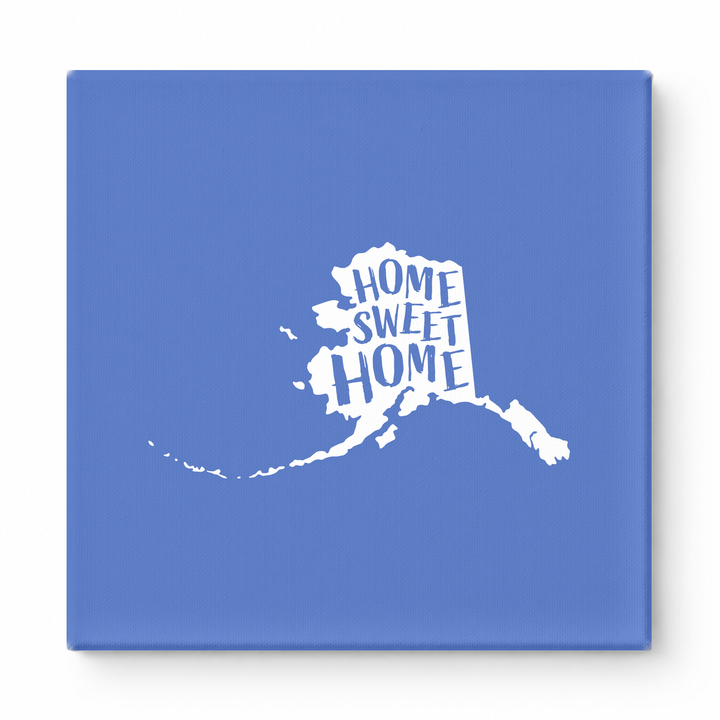 HOME SWEET HOME — Alaska State Silhouette