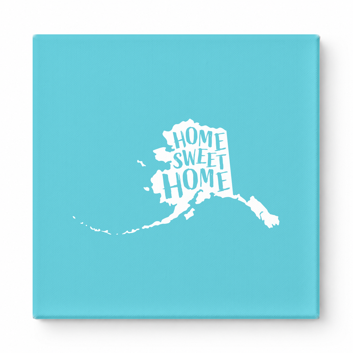 HOME SWEET HOME — Alaska State Silhouette
