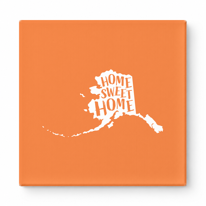 HOME SWEET HOME — Alaska State Silhouette