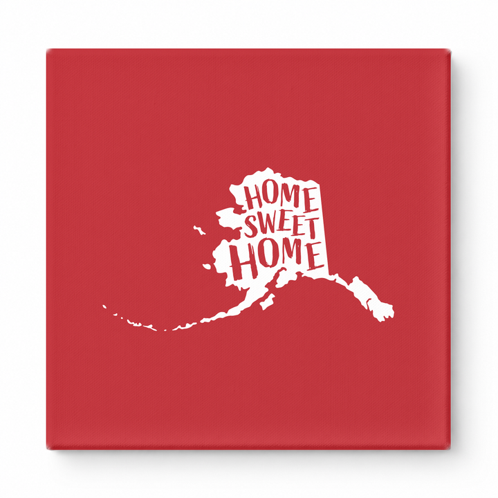 HOME SWEET HOME — Alaska State Silhouette