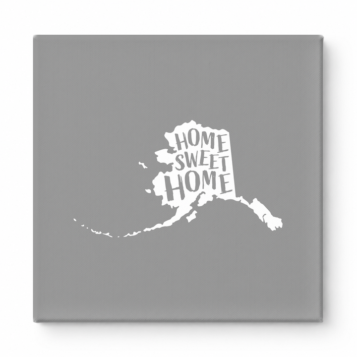 HOME SWEET HOME — Alaska State Silhouette