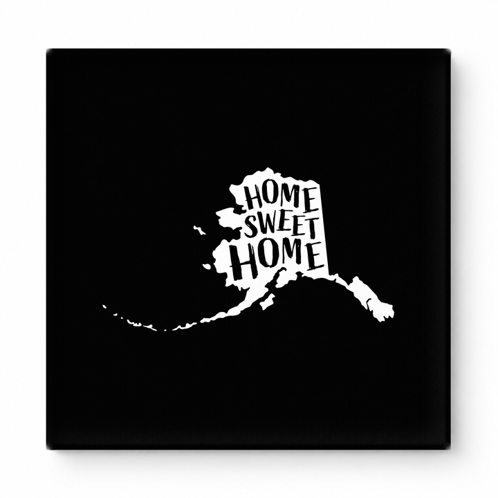 HOME SWEET HOME — Alaska State Silhouette