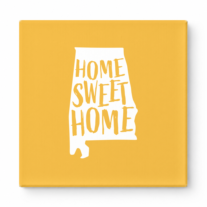 HOME SWEET HOME — Alabama State Silhouette