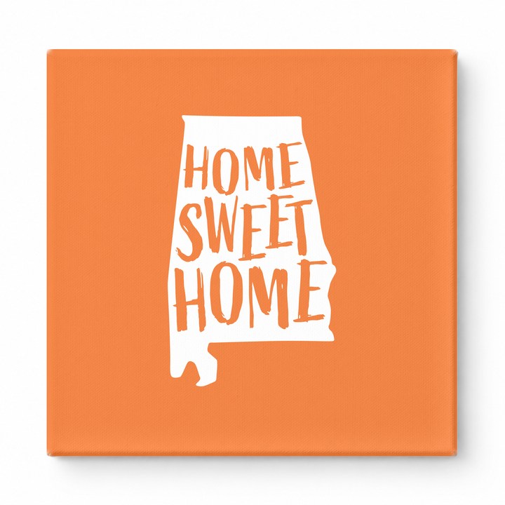 HOME SWEET HOME — Alabama State Silhouette