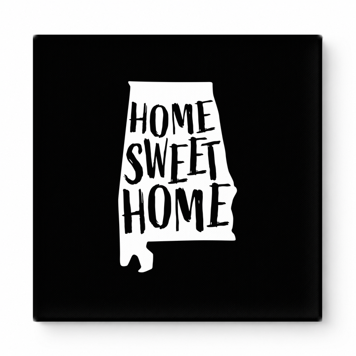 HOME SWEET HOME — Alabama State Silhouette