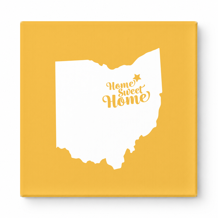 Home Sweet Akron — Ohio State Silhouette