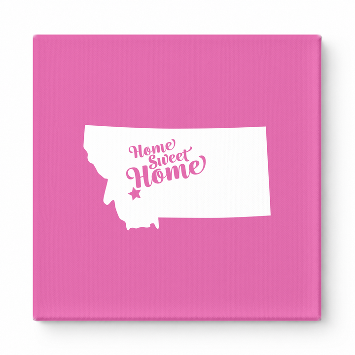 Home Sweet Home — Montana State Silhouette