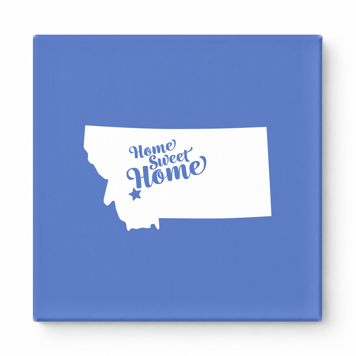 Home Sweet Home — Montana State Silhouette