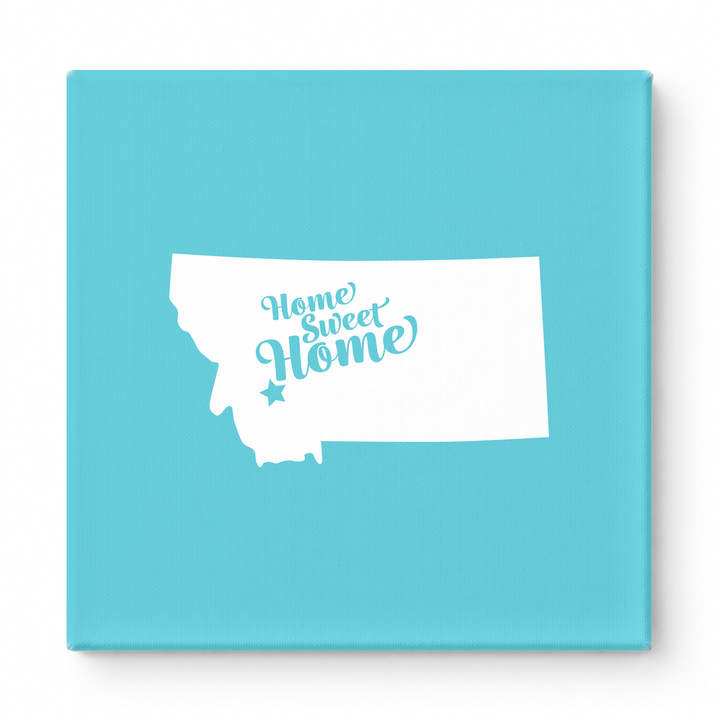 Home Sweet Home — Montana State Silhouette