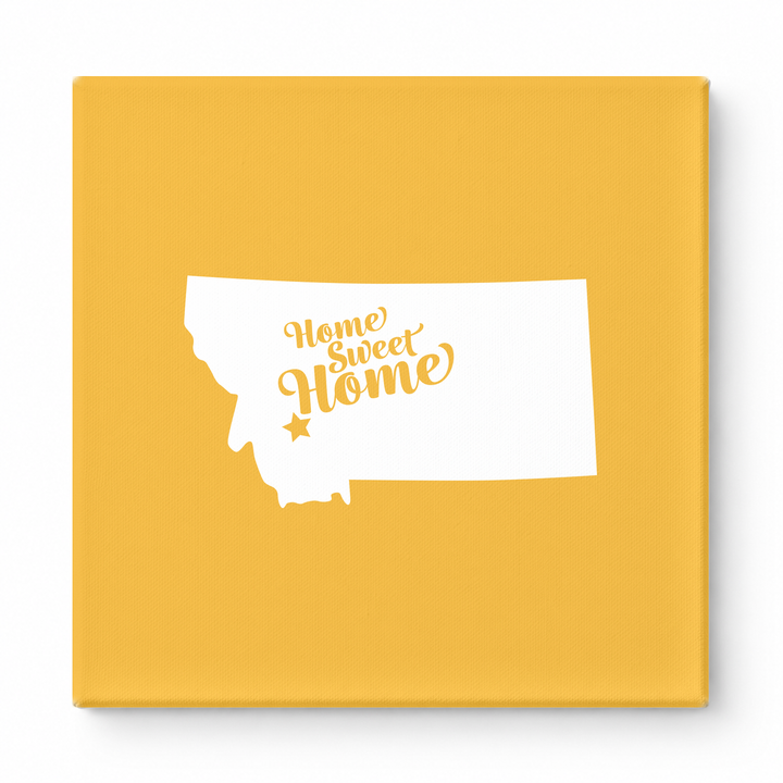 Home Sweet Home — Montana State Silhouette
