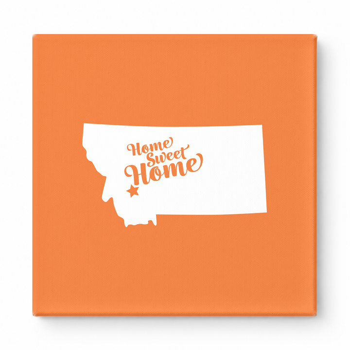 Home Sweet Home — Montana State Silhouette