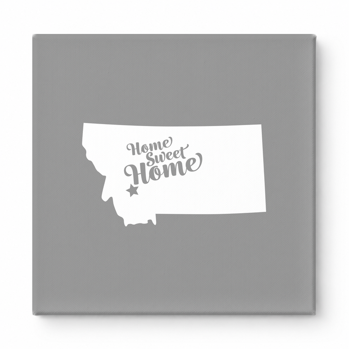 Home Sweet Great Falls — Montana State Silhouette