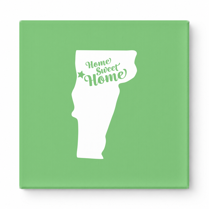 Home Sweet Newport — Vermont State Silhouette