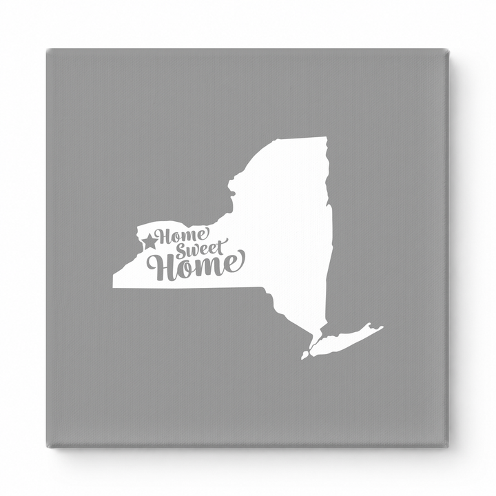 Home Sweet New York — New York State Silhouette