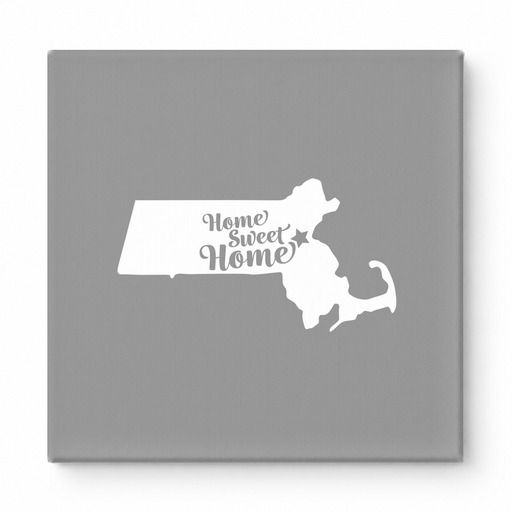 Home Sweet Boston — Massachusetts State Silhouette