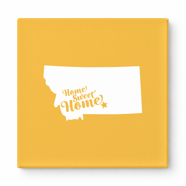 Home Sweet Home — Montana State Silhouette