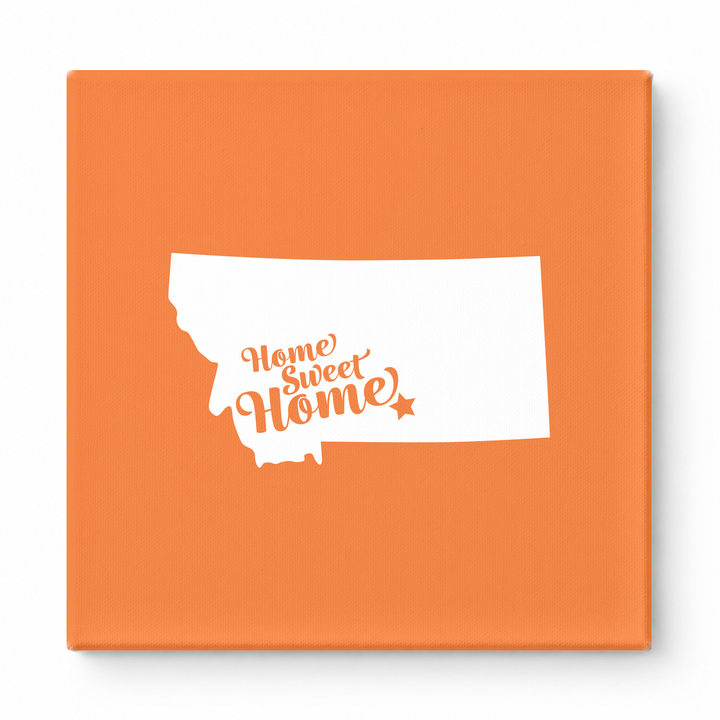 Home Sweet Home — Montana State Silhouette