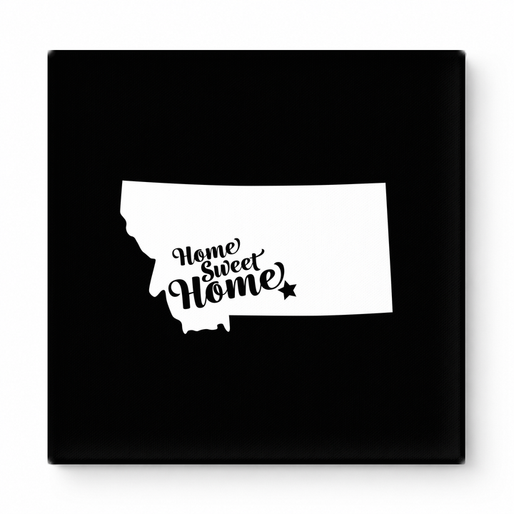 Home Sweet Home — Montana State Silhouette