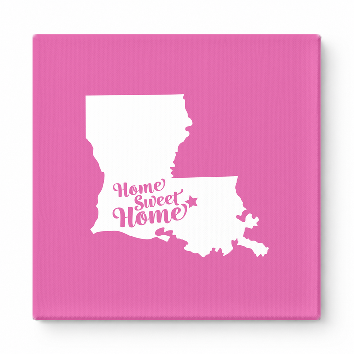 Home Sweet Baton Rouge — Louisiana State Silhouette